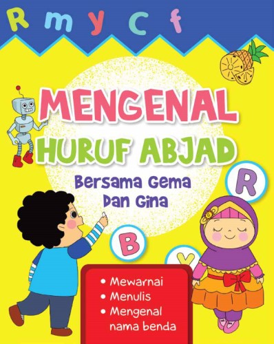Buku Mengenal Huruf abjad - Gema Insani 100% Original